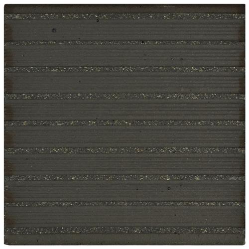 Klinker Bullnose Chocolate Black 5-7/8 in. x 5-7/8 in. Ceramic Floor and Wall Quarry Tile